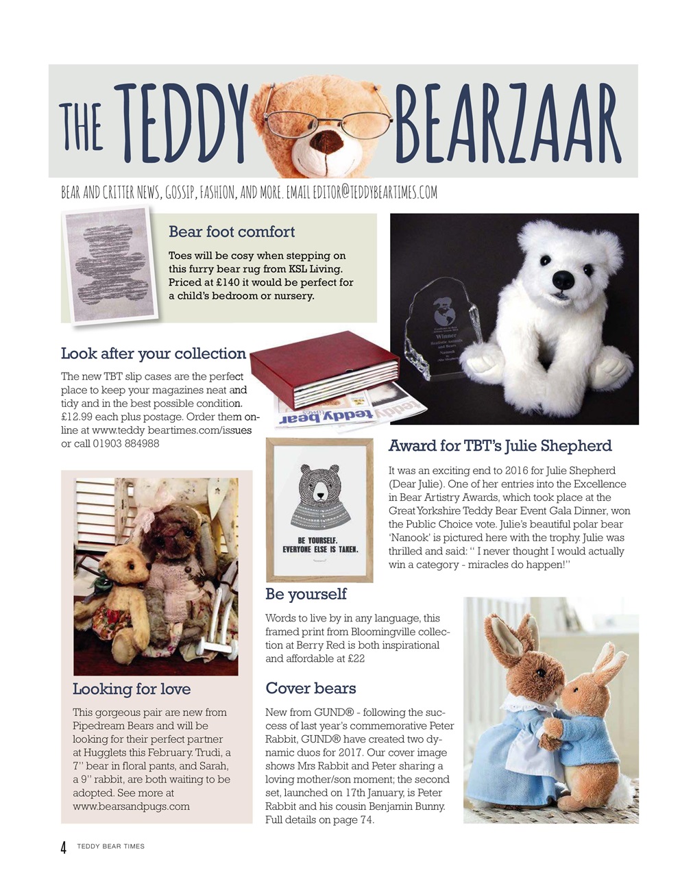 Teddy Bear Times Preview Pages