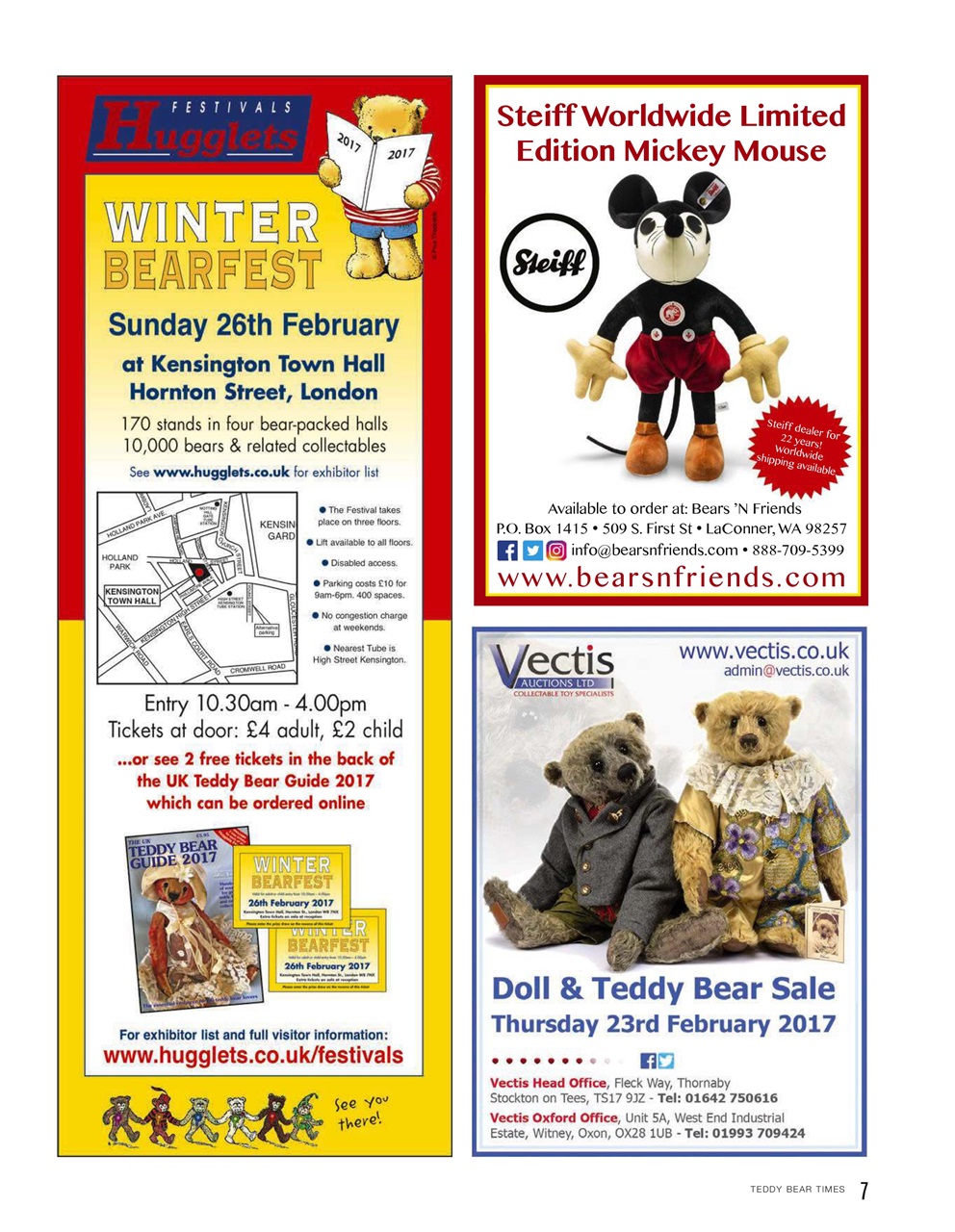 Teddy Bear Times Preview Pages