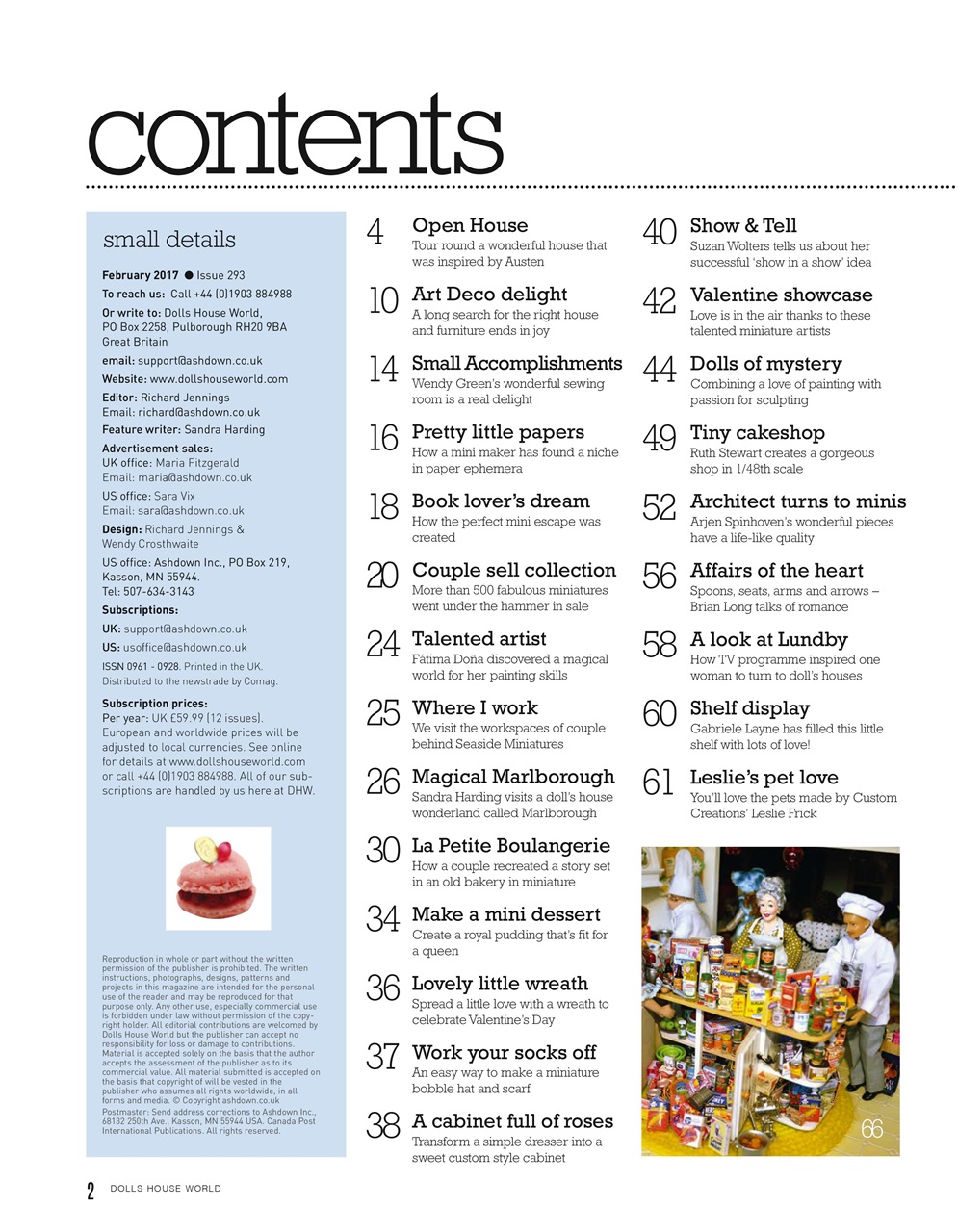 Dolls House World Preview Pages