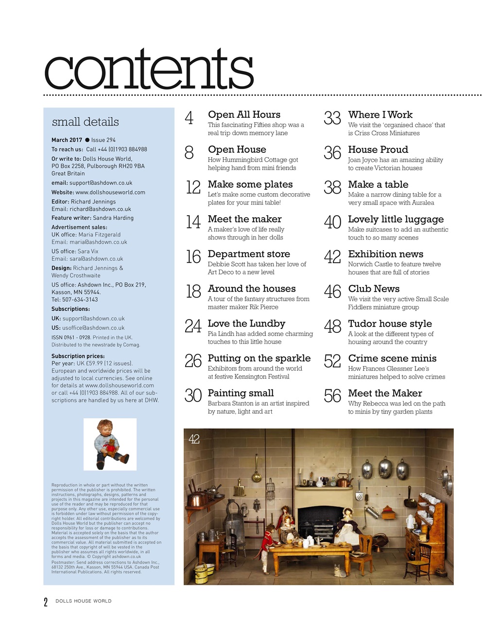 Dolls House World Preview Pages