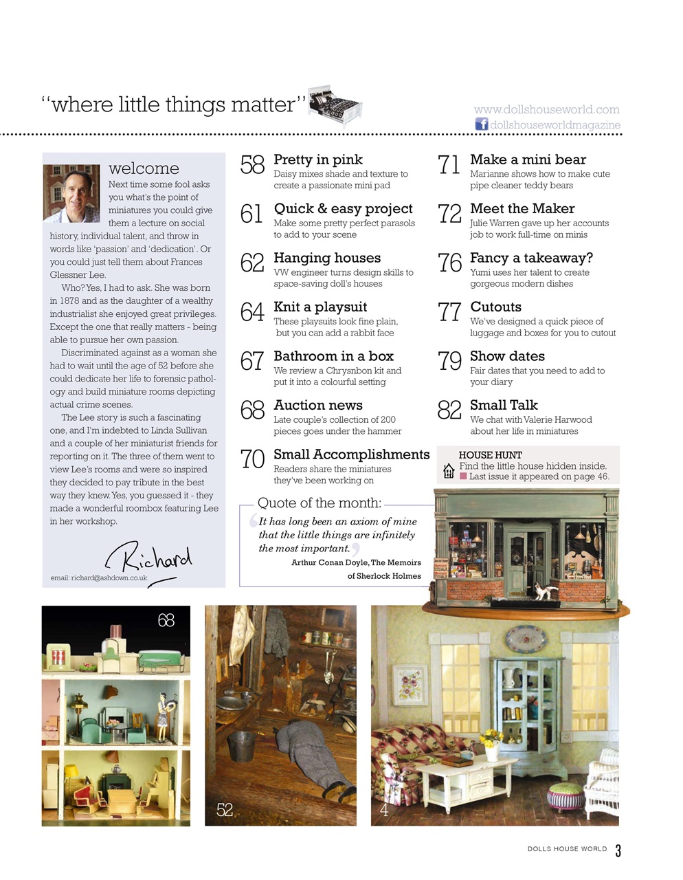 Dolls House World Preview Pages