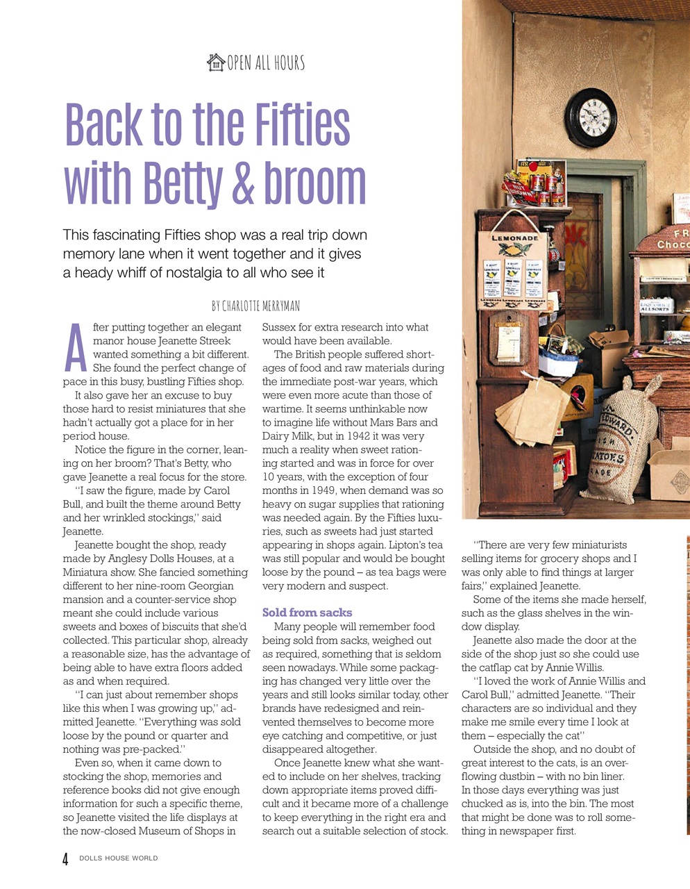 Dolls House World Preview Pages