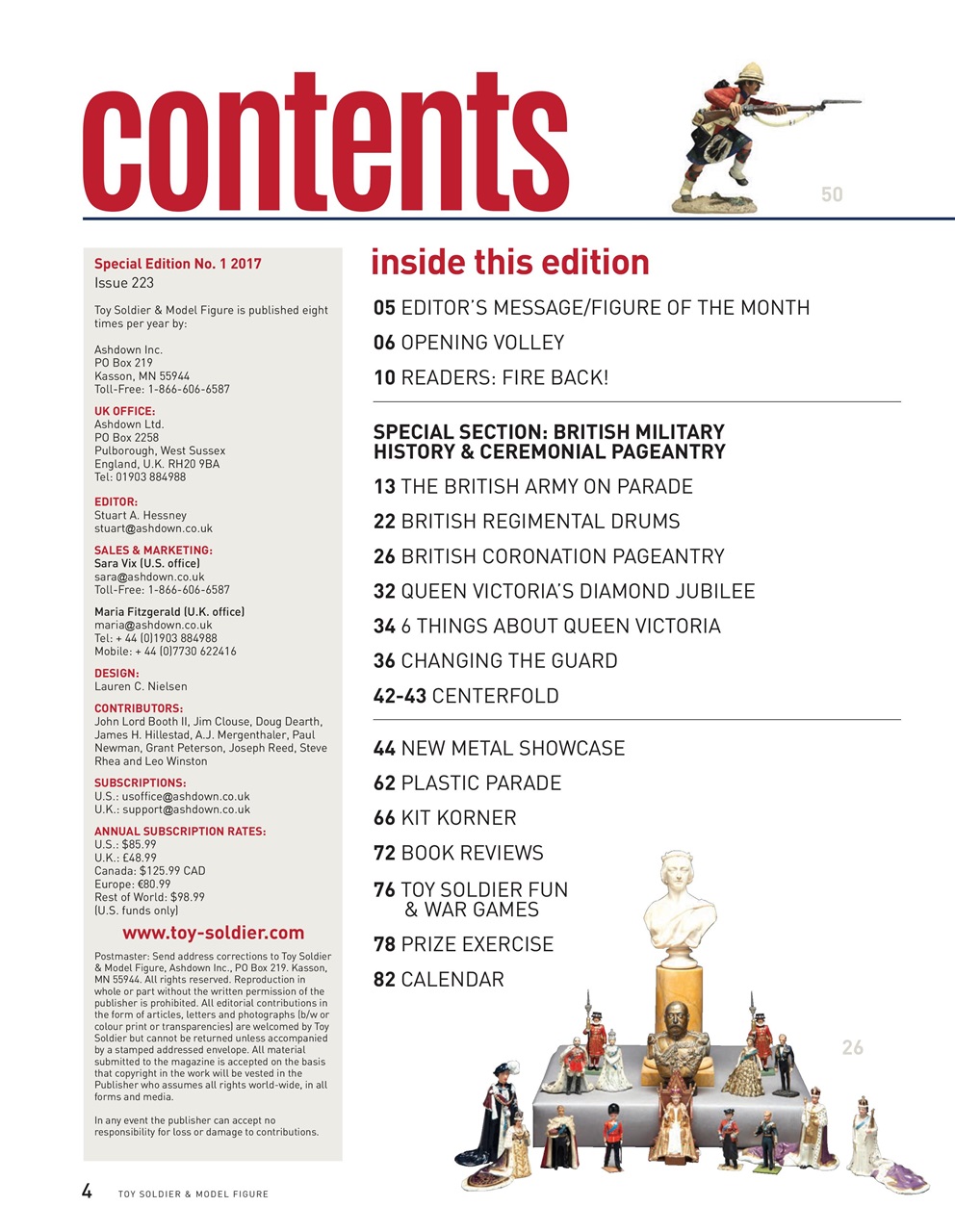 Toy Soldier & Model Figure Preview Pages