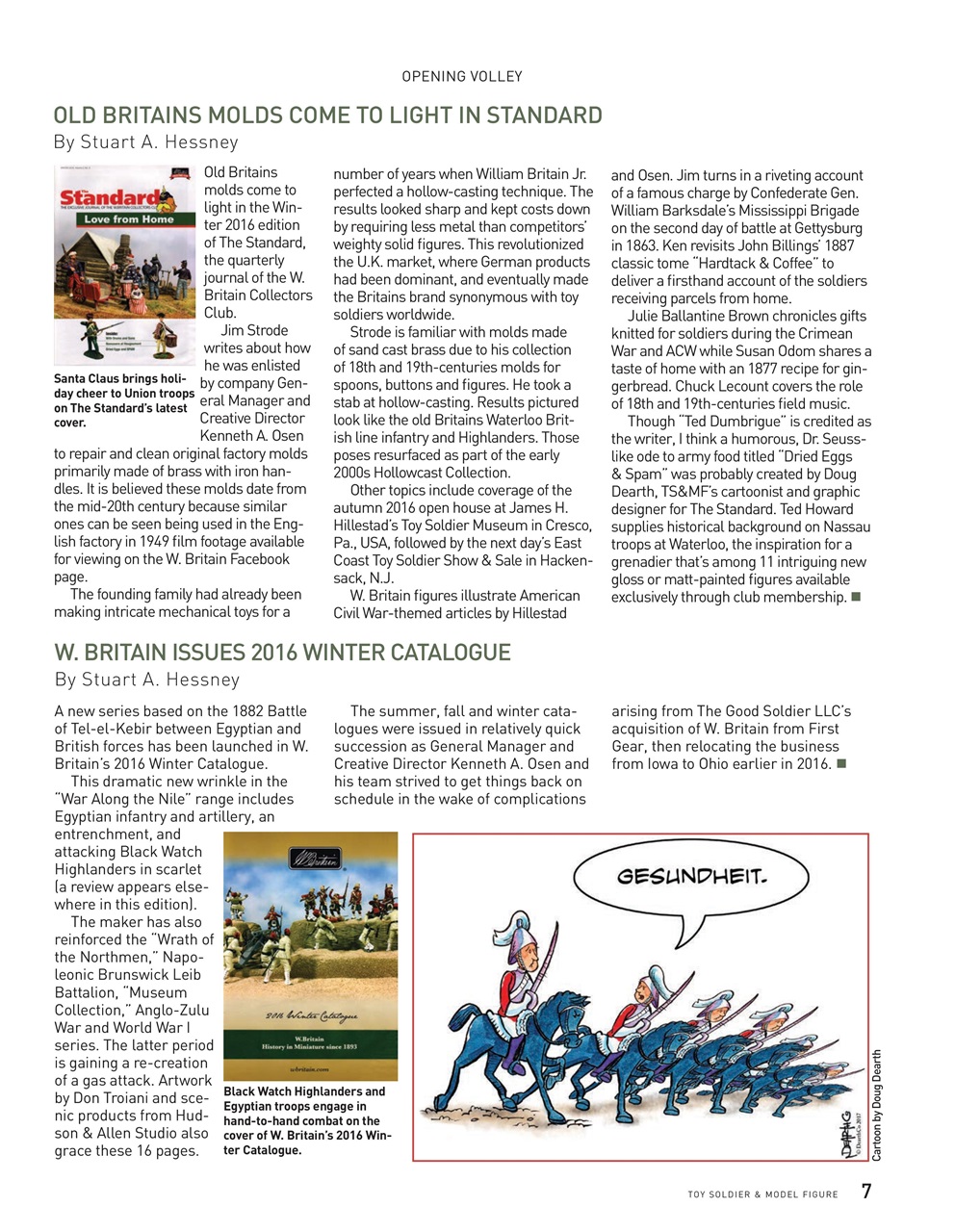Toy Soldier & Model Figure Preview Pages