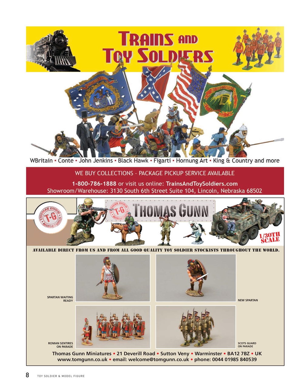 Toy Soldier & Model Figure Preview Pages