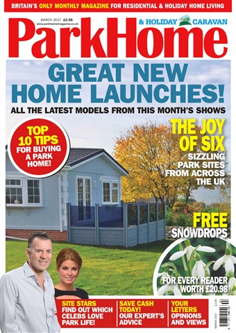 Park Home & Holiday Living issue No. 684 Great New Home Launches 