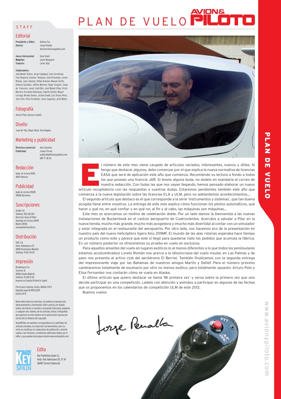 Revista Avion & Piloto Preview Pages