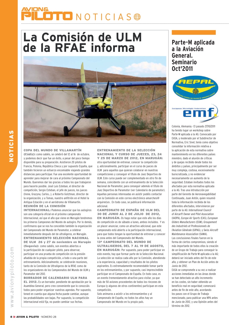 Revista Avion & Piloto Preview Pages