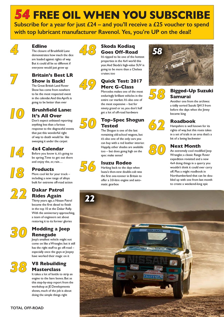 Overlander 4X4 Preview Pages