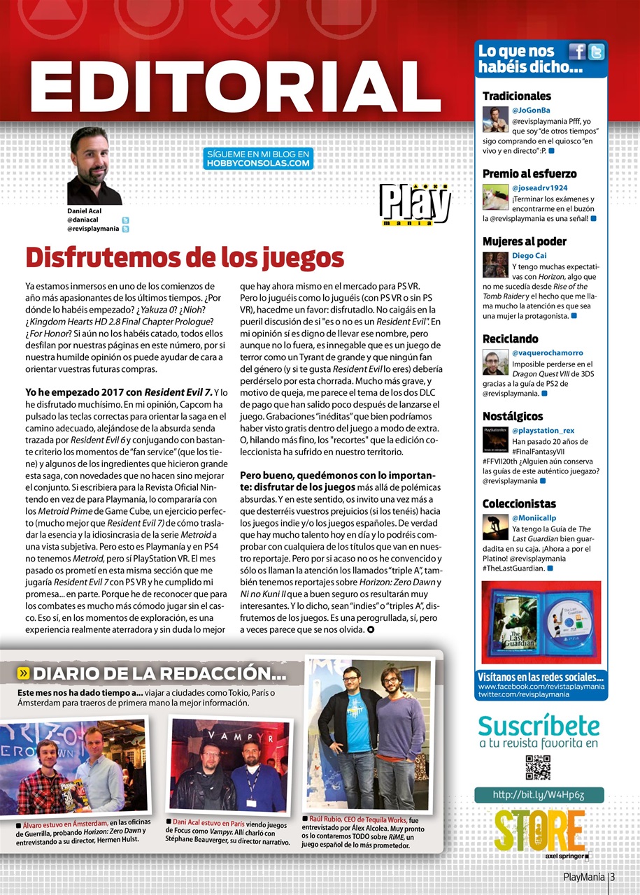 Playmania Preview Pages