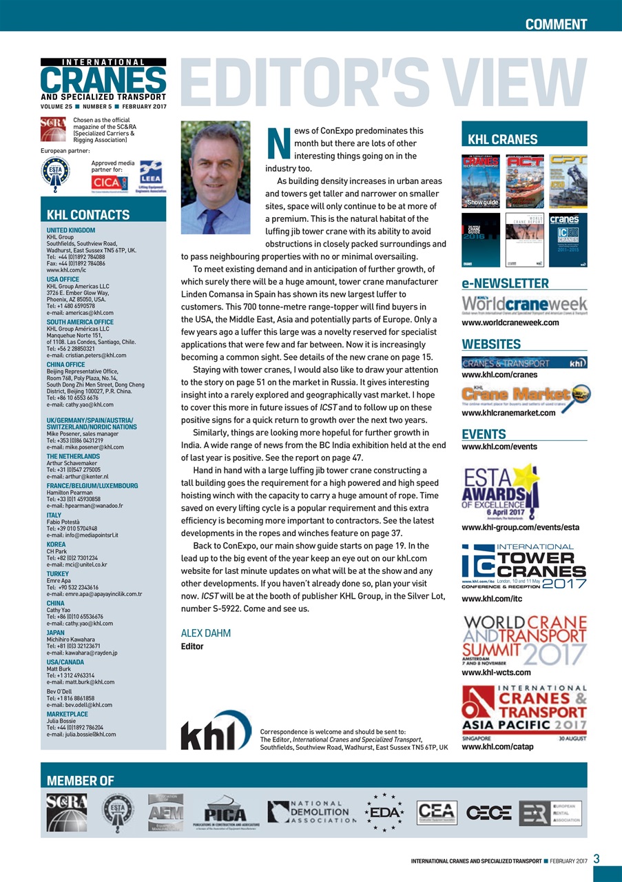 Int. Cranes and Specialized Transp Preview Pages