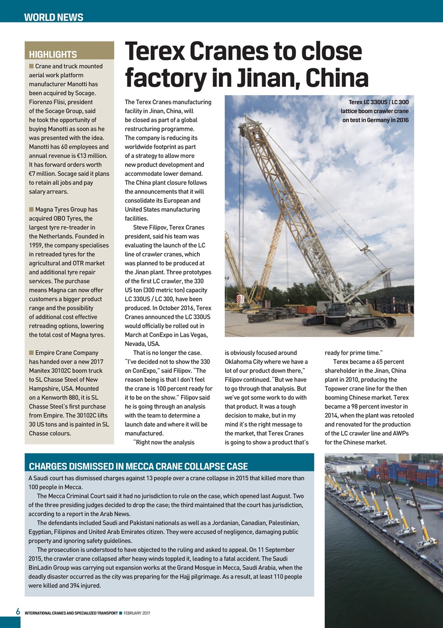 Int. Cranes and Specialized Transp Preview Pages