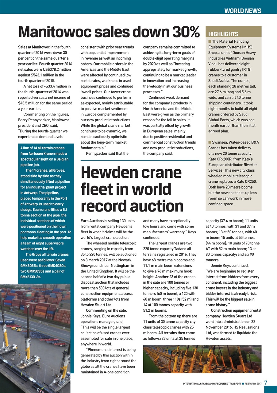 Int. Cranes and Specialized Transp Preview Pages