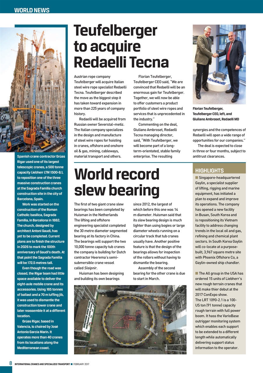 Int. Cranes and Specialized Transp Preview Pages