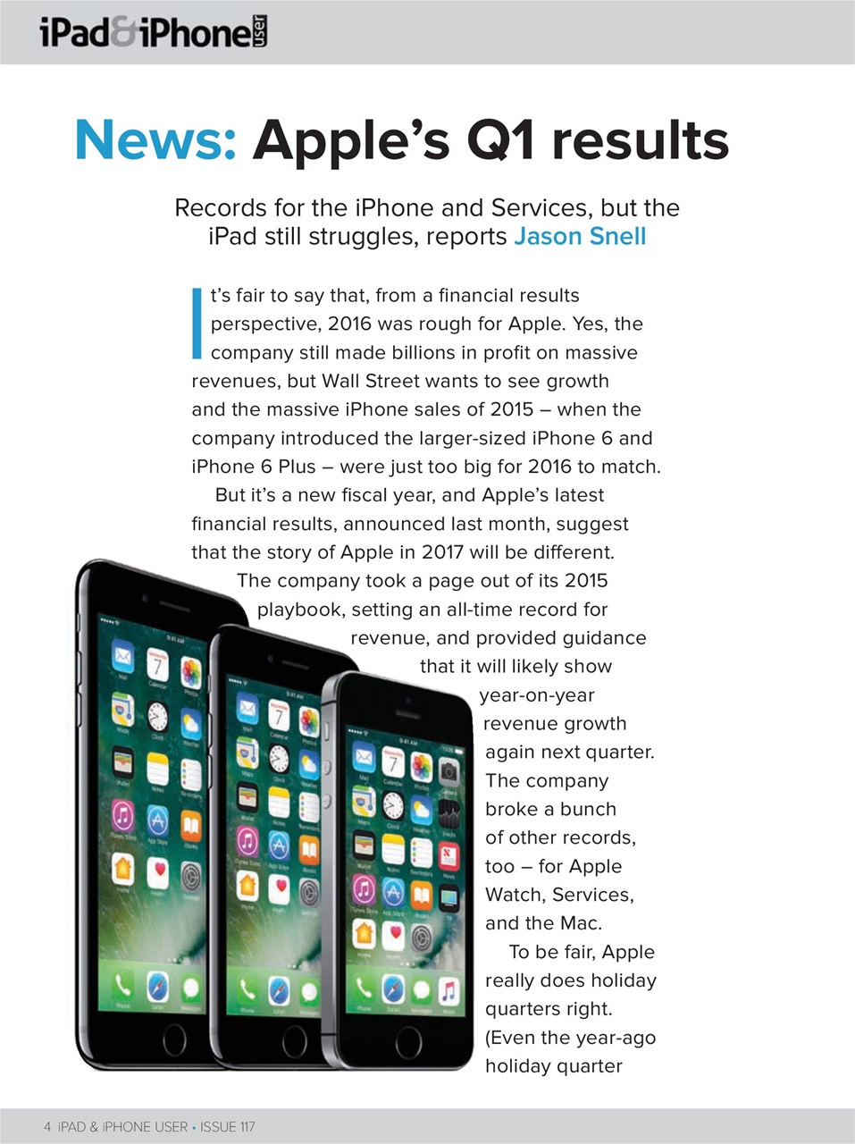 iPad and iPhone User Preview Pages