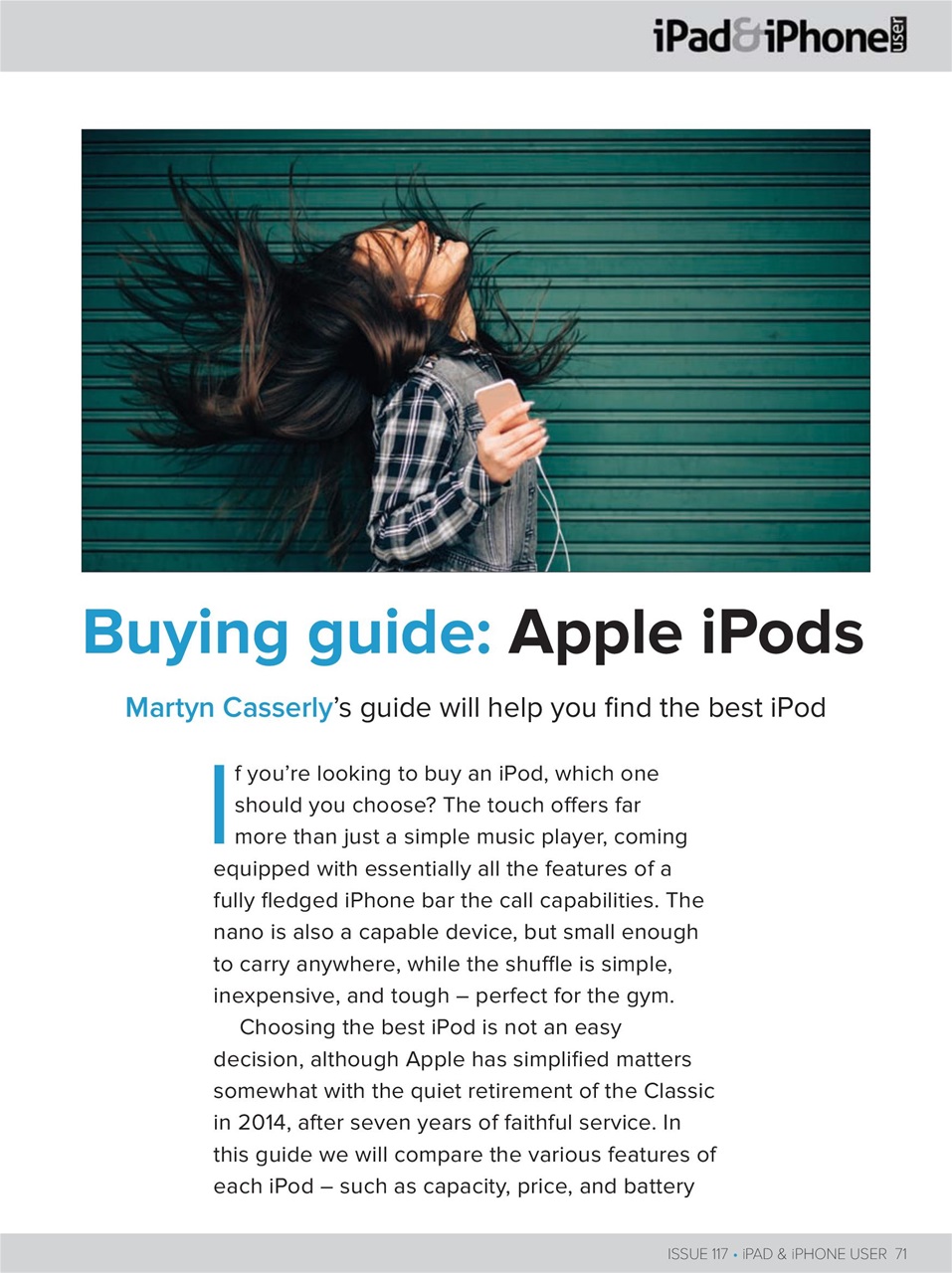 iPad and iPhone User Preview Pages