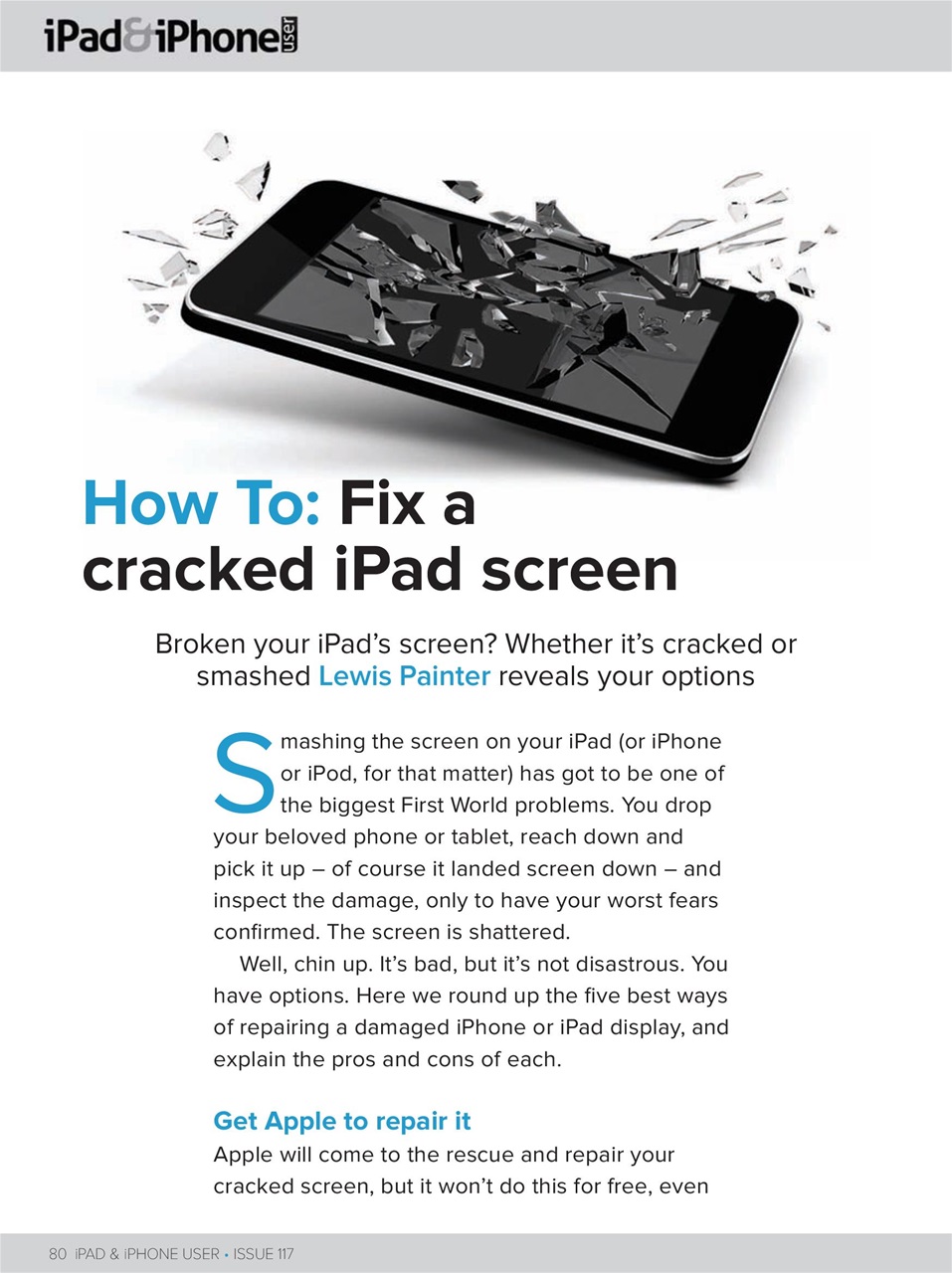 iPad and iPhone User Preview Pages