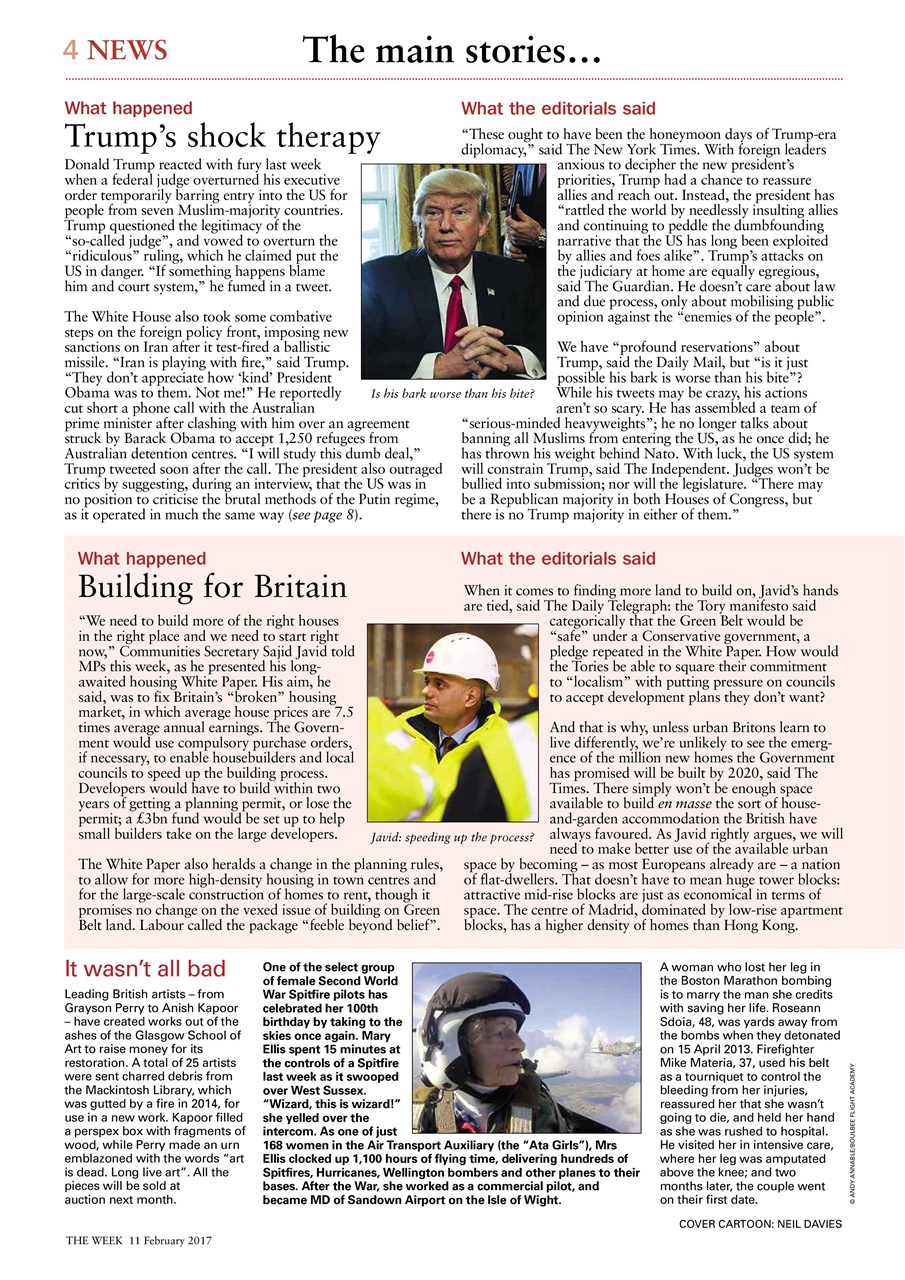 The Week Preview Pages