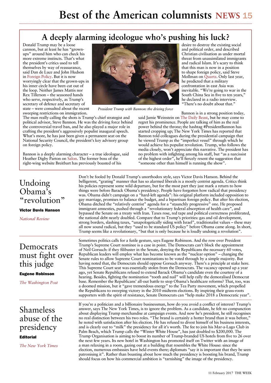 The Week Preview Pages