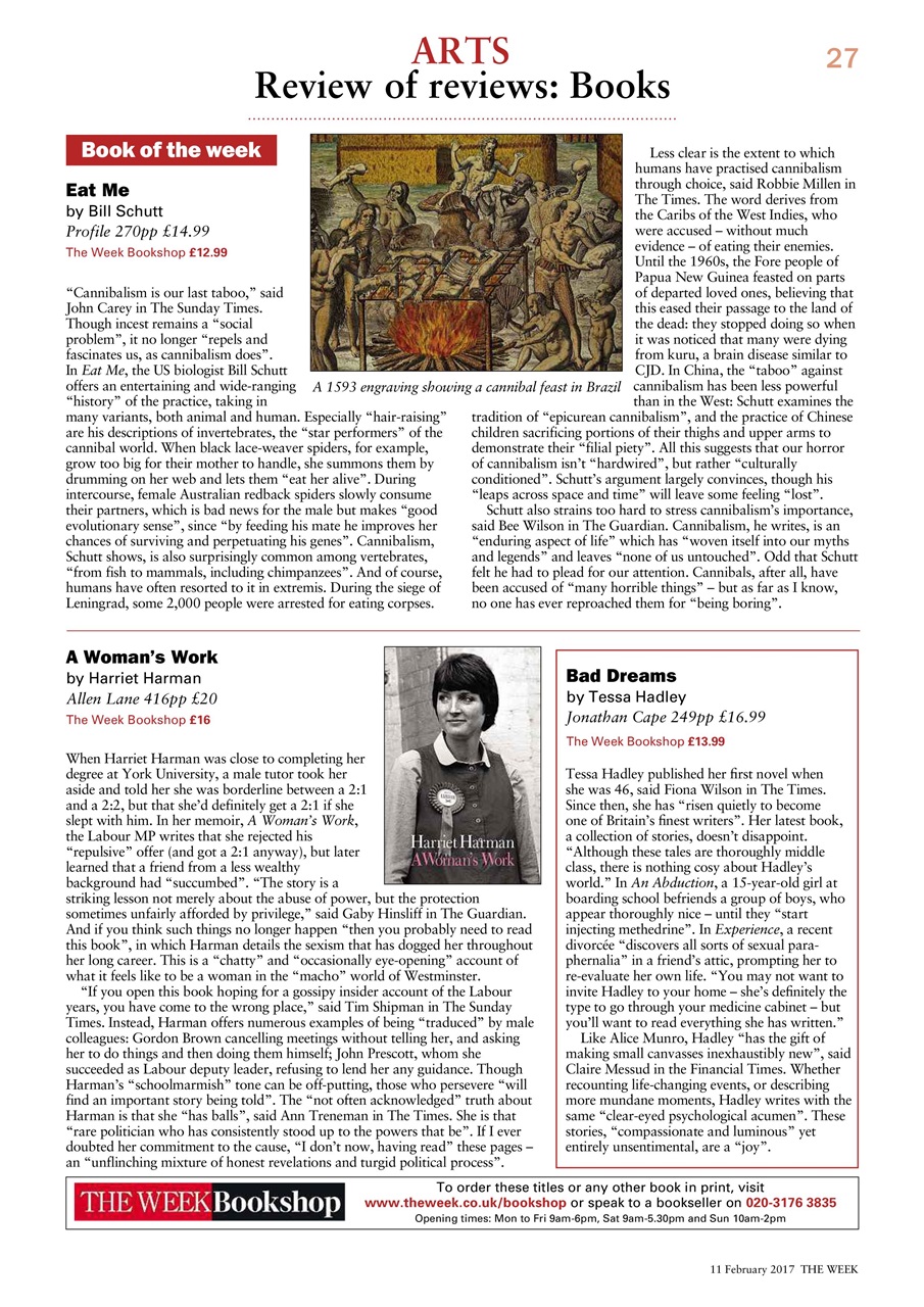 The Week Preview Pages