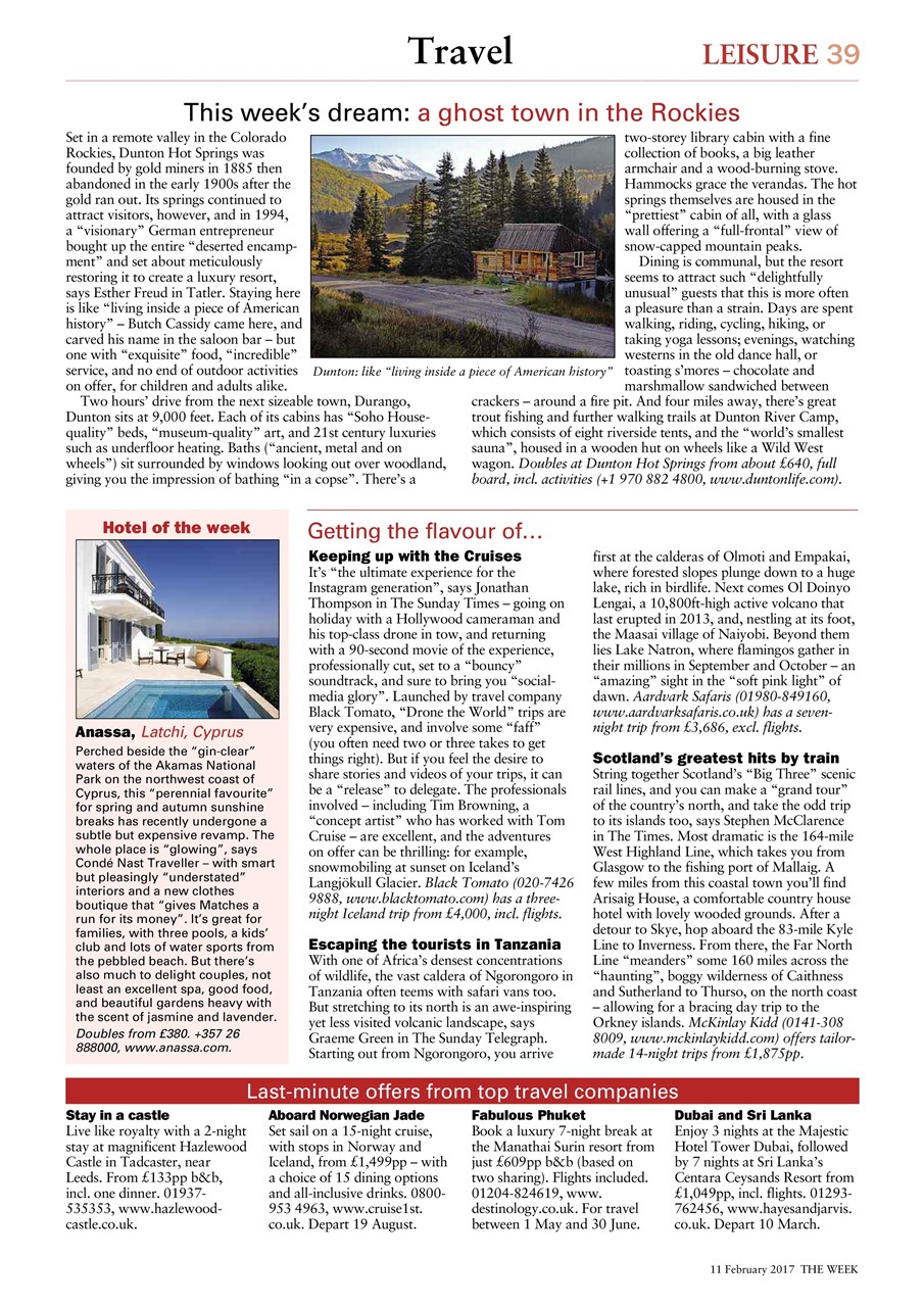 The Week Preview Pages