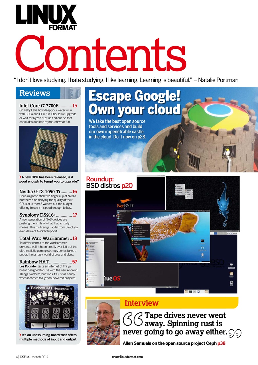 Linux Format Preview Pages