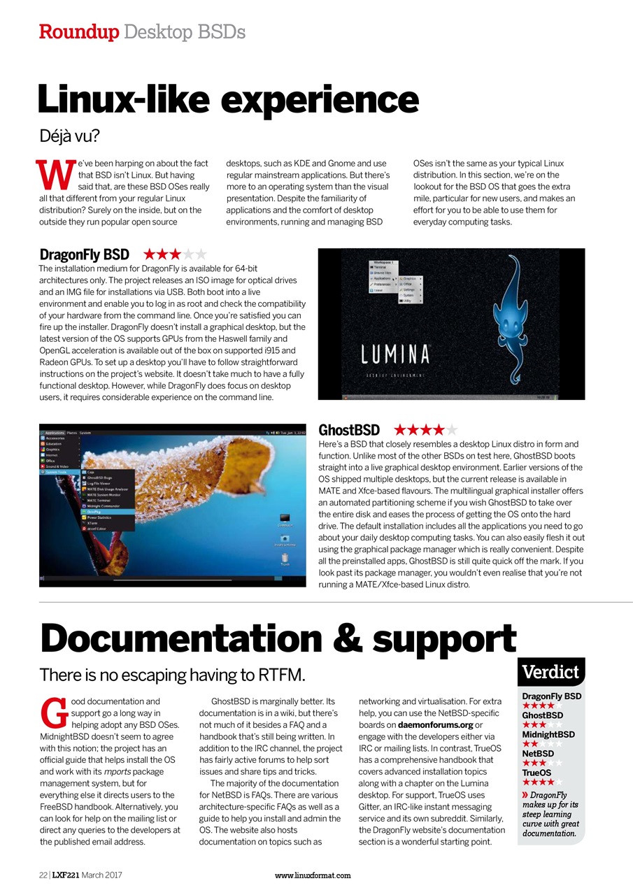 Linux Format Preview Pages