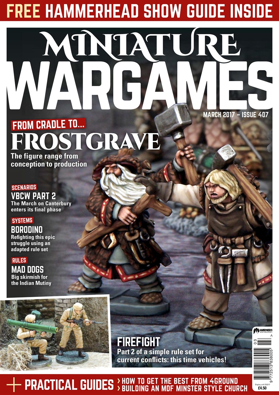 Miniature Wargames Preview Pages