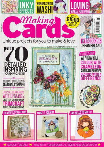 Making Cards & Papercraft issue March 2017