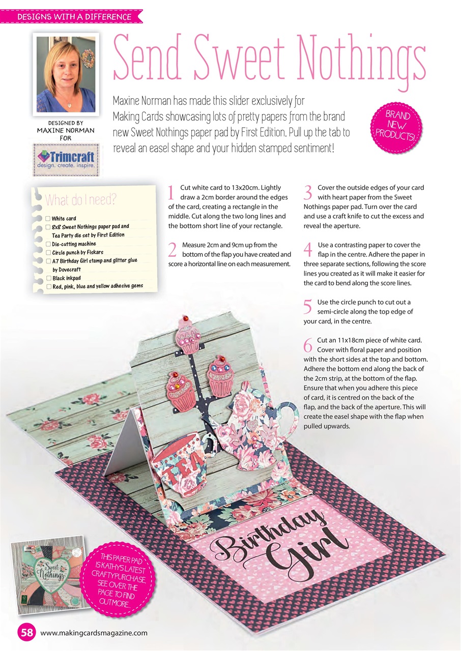 Making Cards & Papercraft Preview Pages