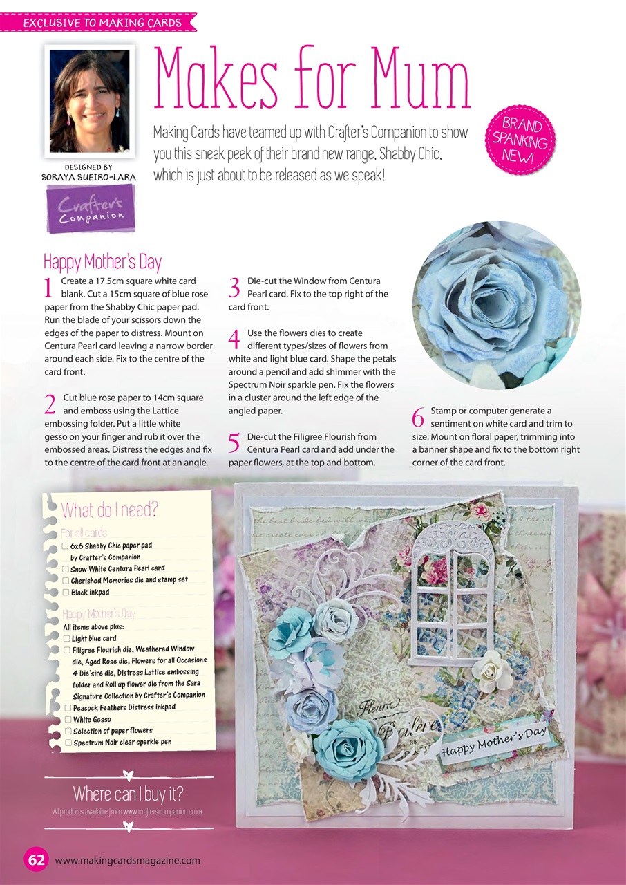 Making Cards & Papercraft Preview Pages