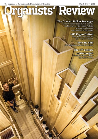 Organists' Review issue March 2017