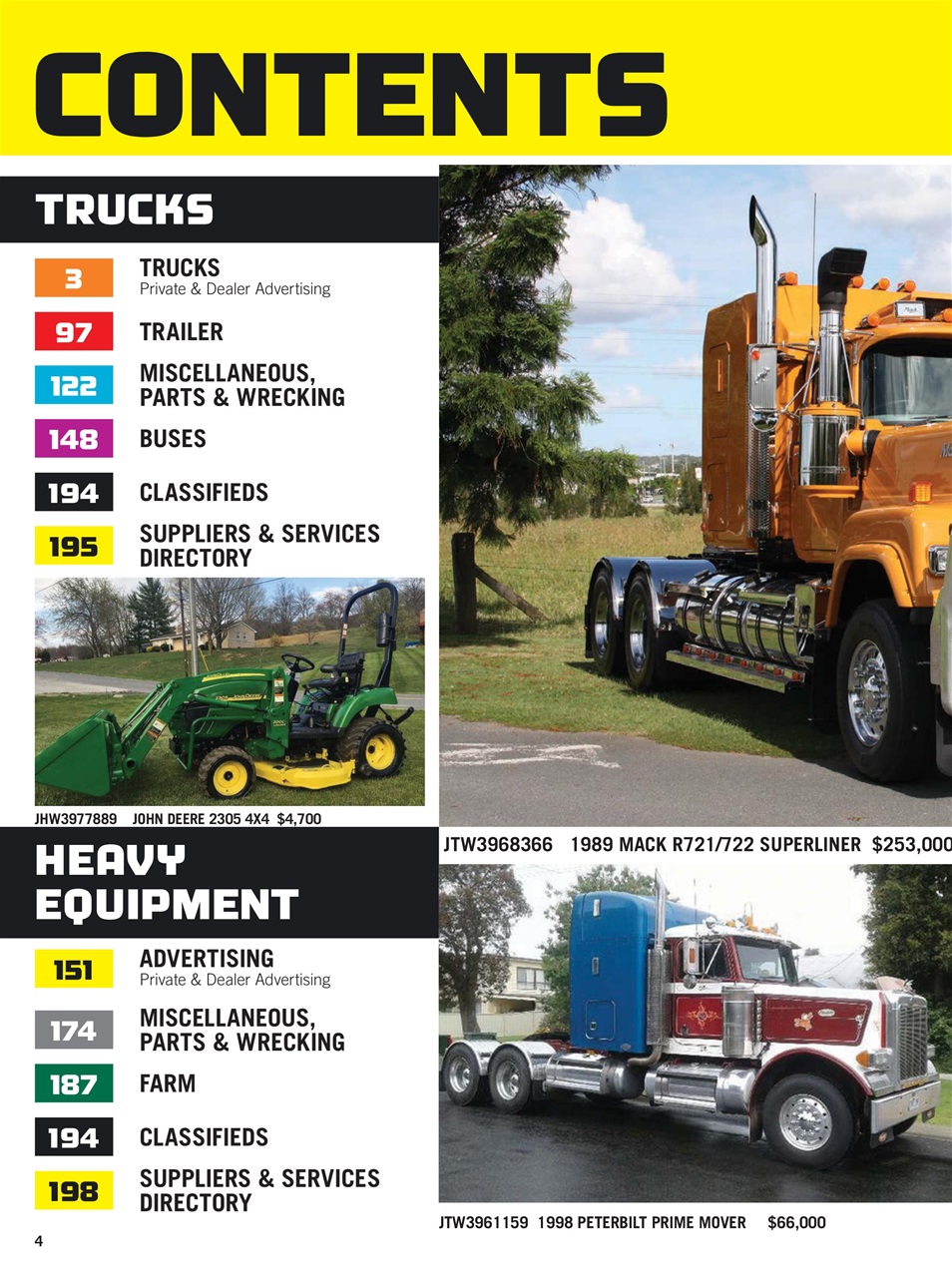 JUST TRUCKS Preview Pages