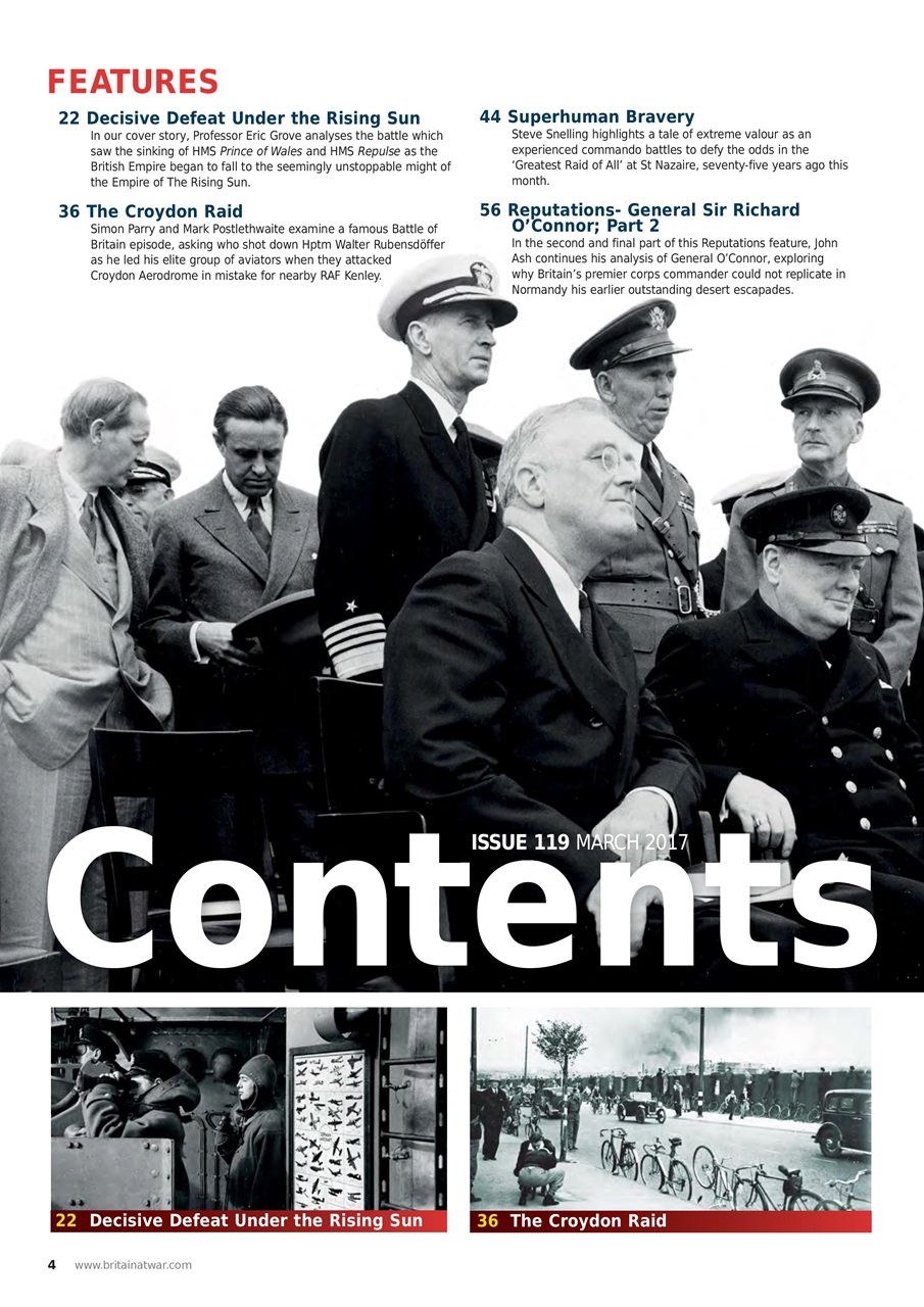 Britain at War Magazine Preview Pages