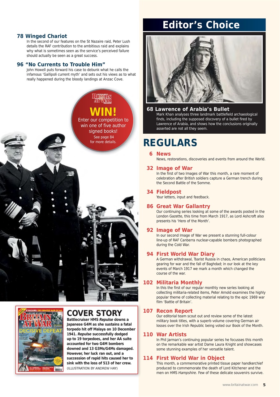 Britain at War Magazine Preview Pages