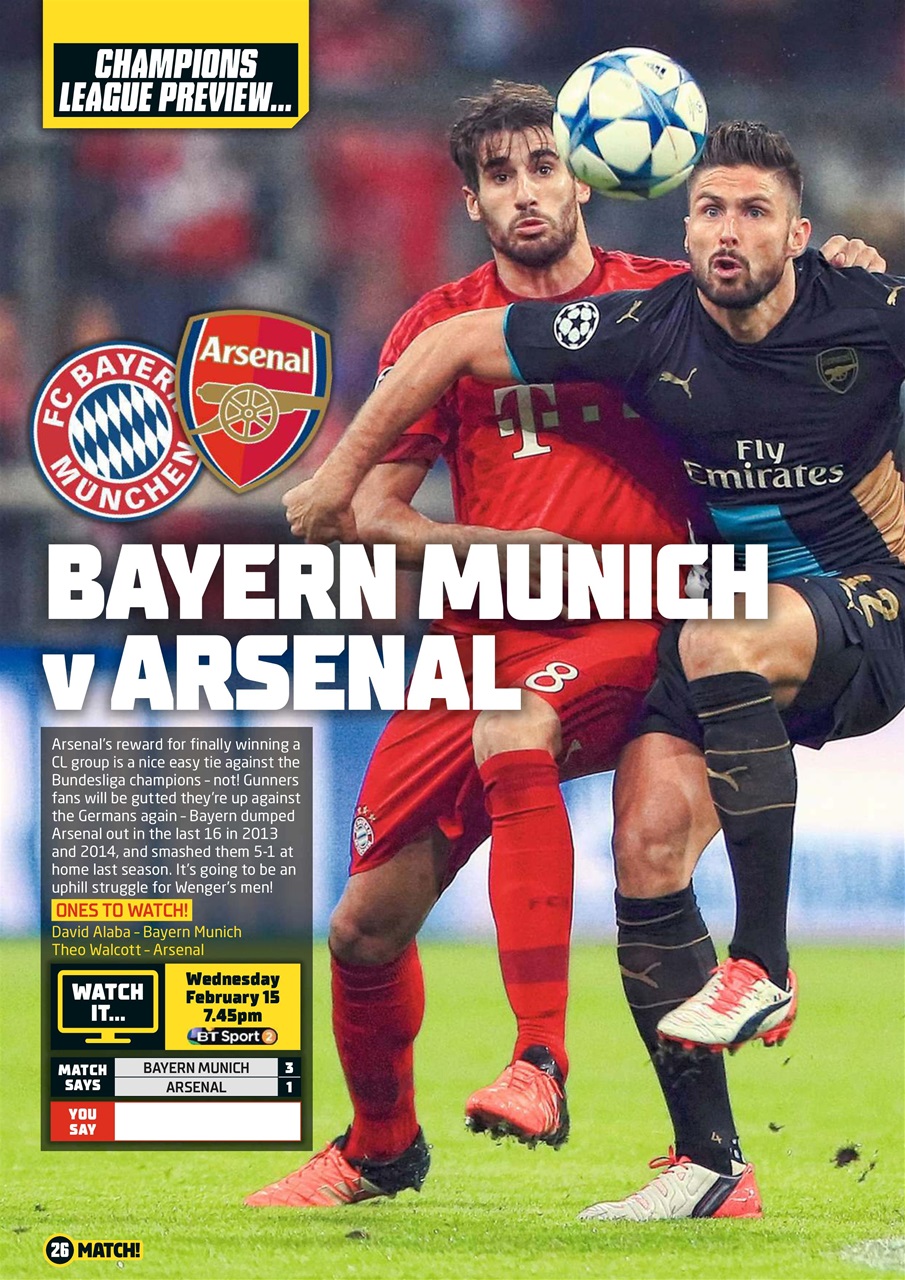 Match Preview Pages