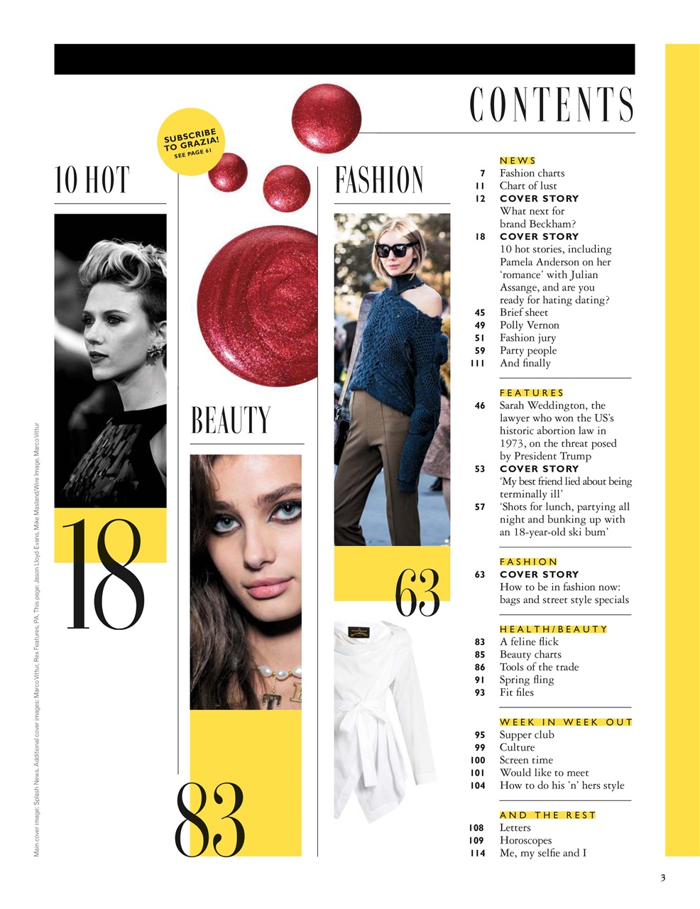 Grazia Preview Pages