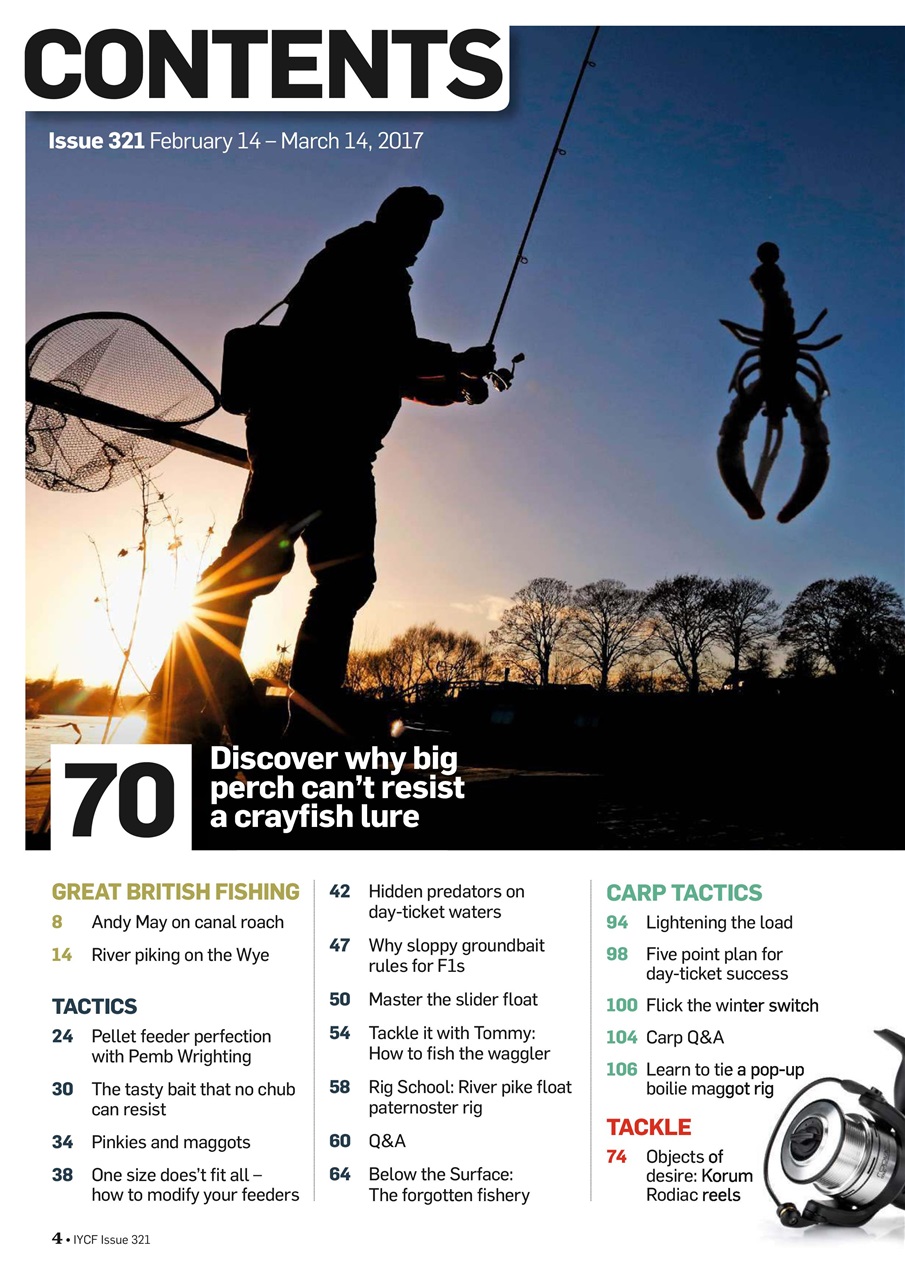 Improve Your Coarse Fishing Preview Pages