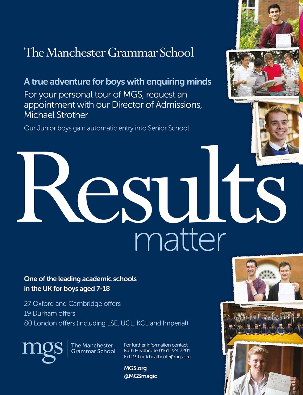 Independent School Parent Preview Pages