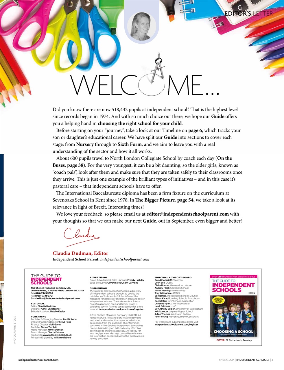 Independent School Parent Preview Pages