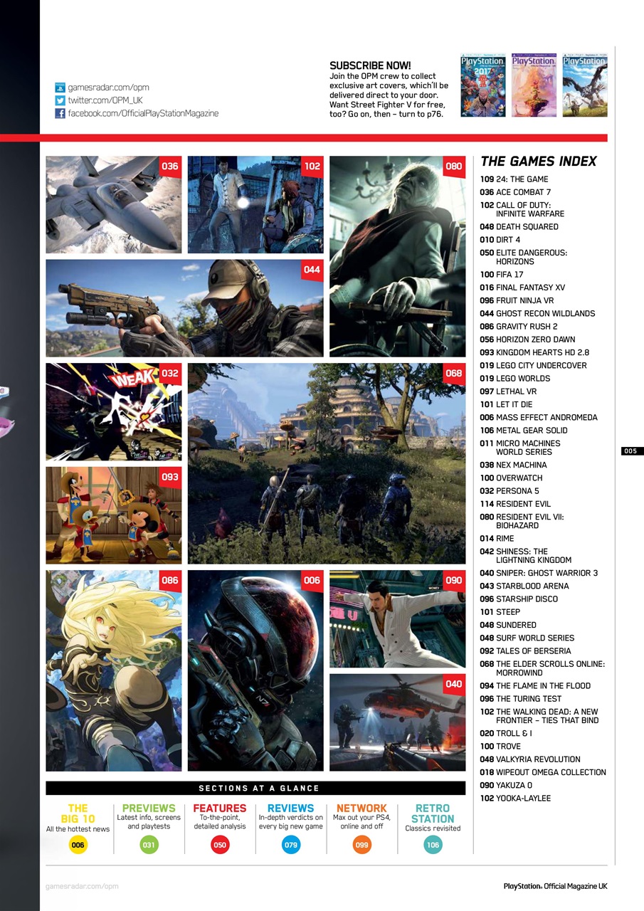 PLAY Magazine Preview Pages