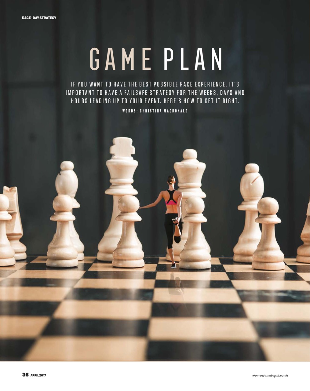 Women’s Running Preview Pages