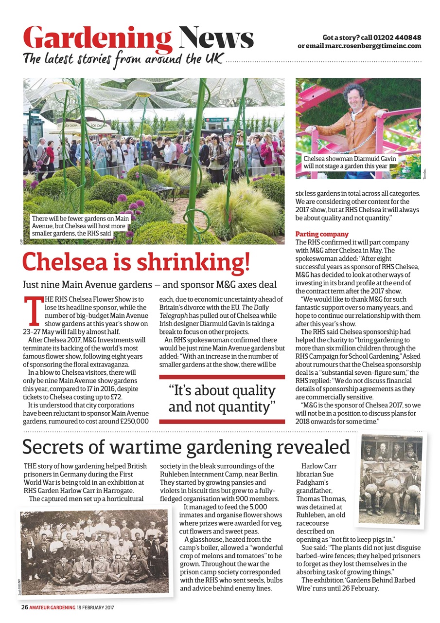 Amateur Gardening Preview Pages