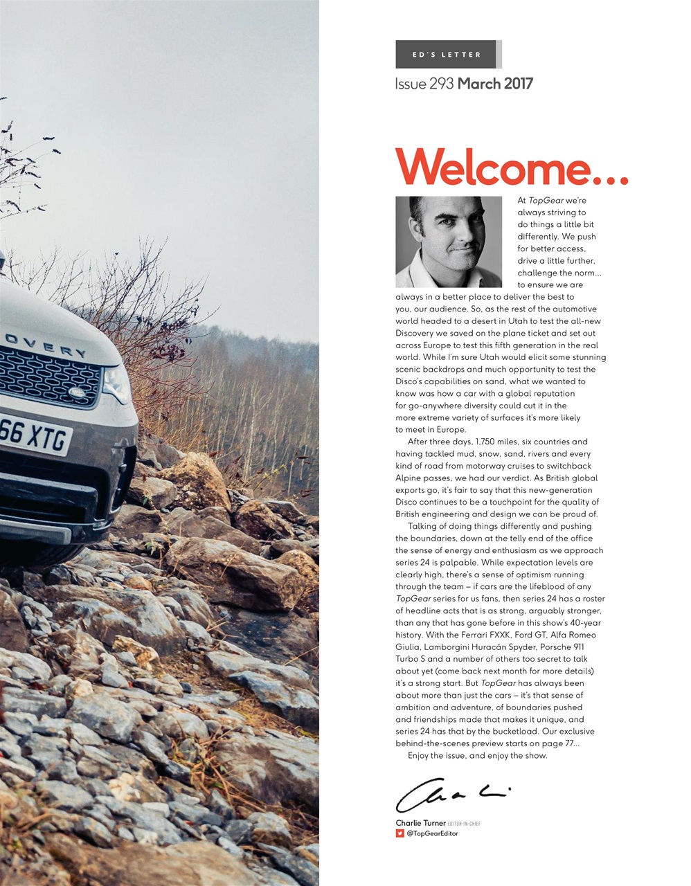 BBC Top Gear Magazine Preview Pages