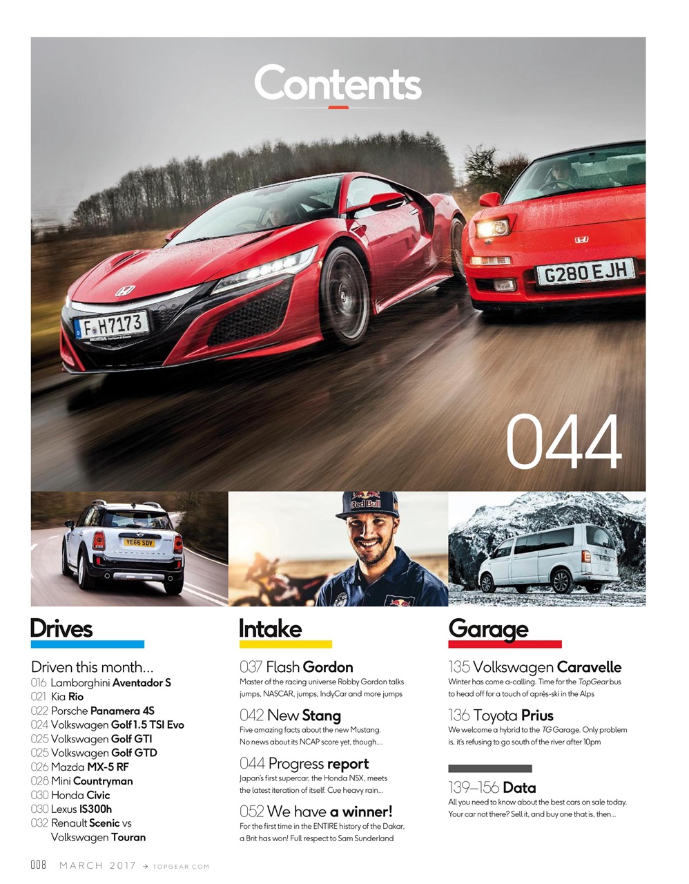 BBC Top Gear Magazine Preview Pages