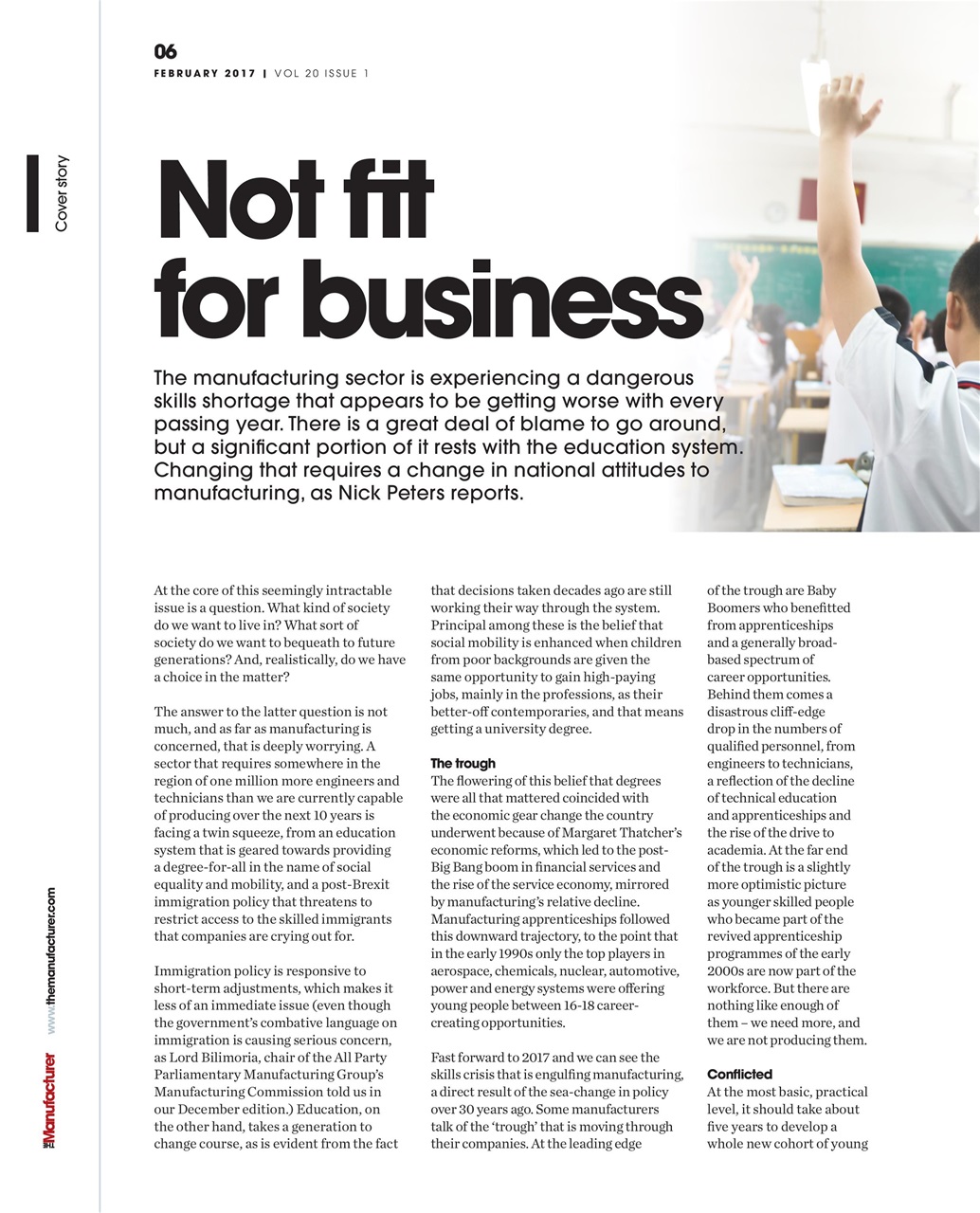 The Manufacturer Preview Pages