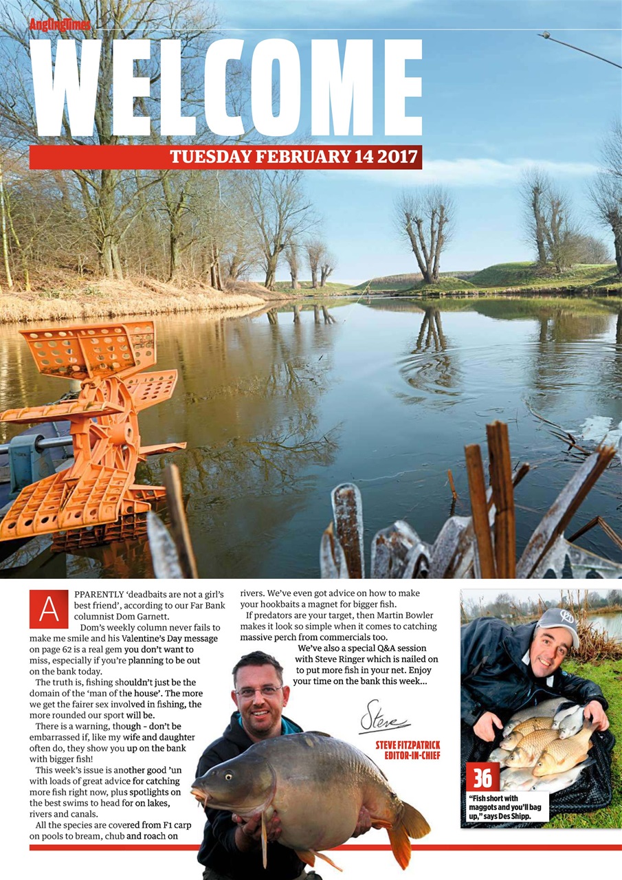 Angling Times Preview Pages