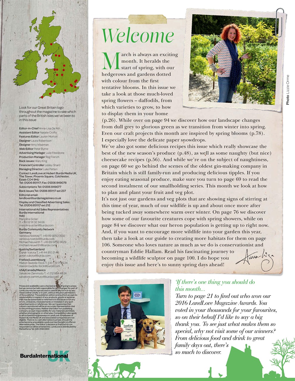 LandLove Magazine Preview Pages