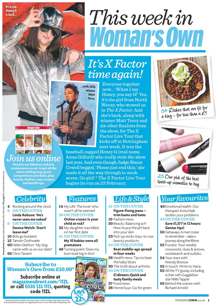 Woman's Own Preview Pages