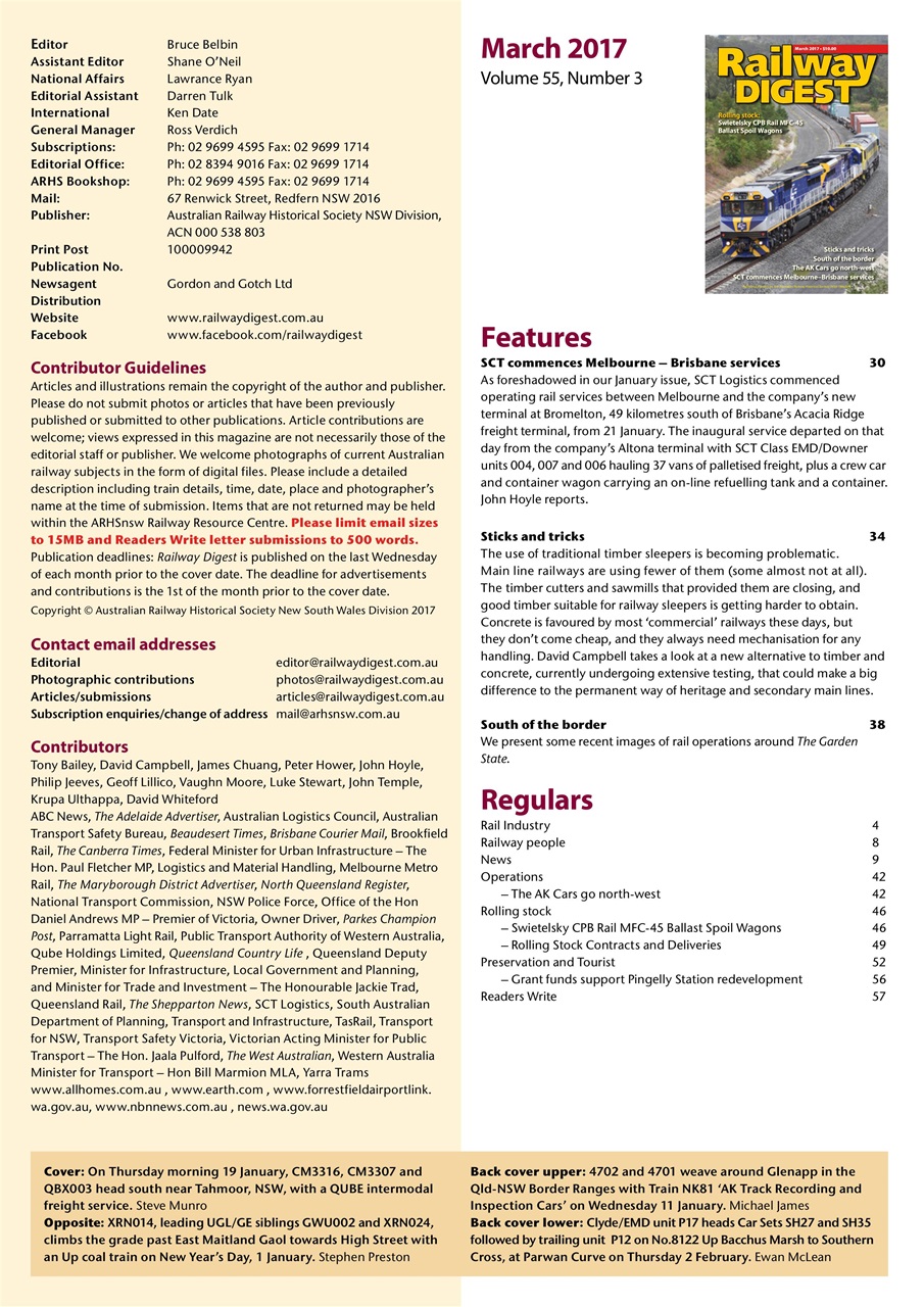 Railway Digest Preview Pages